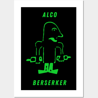 AlcoBerserk Posters and Art